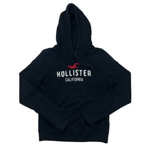 Vintage Girls Hollister Navy Y2K Hoodie